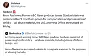 Former news reporter, James Gordon Meek receives 6 years in prison. (Image via Twitter)